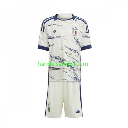 Italien Kinder Auswärts Trikotsatz 2023 Kurzarm (+ Kurze Hosen)